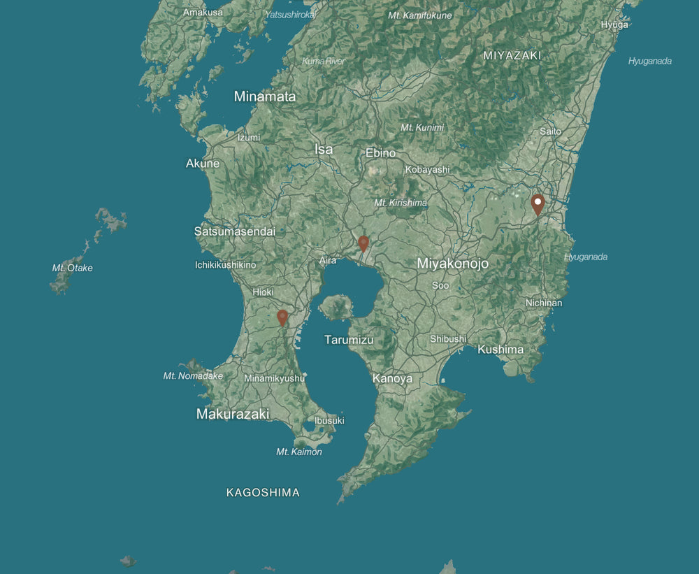 Miyazaki background map mobile