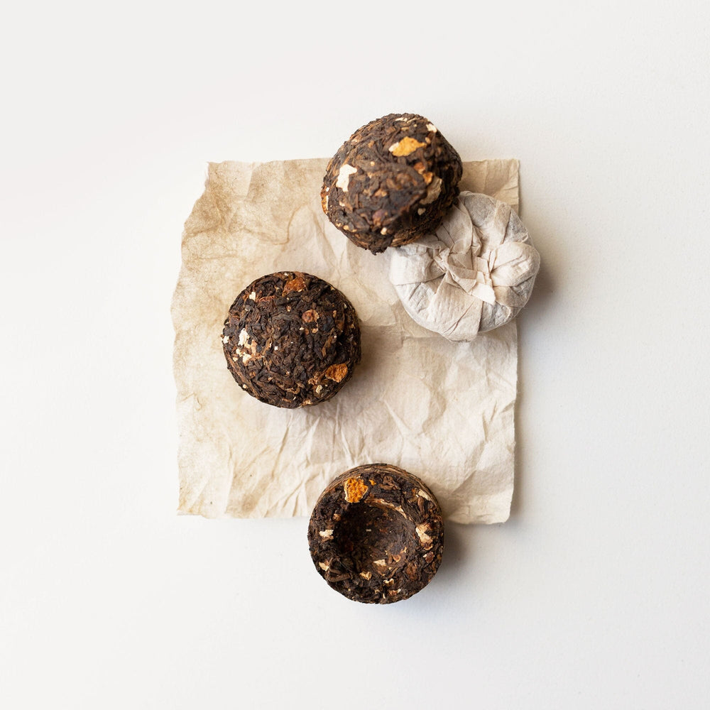 Pu'er Tuo Cha Tangerine Peel